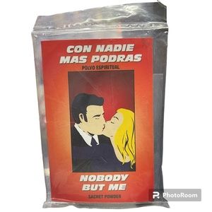 Nobody but me spiritual powder / polvo espiritual con nadie mas podrás